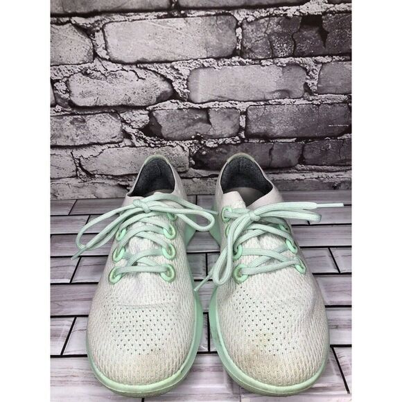 allbirds Tree Dashers Lime Green Running Shoes Casual Sneakers Women Sz 9M US/39 - Picture 11 of 16